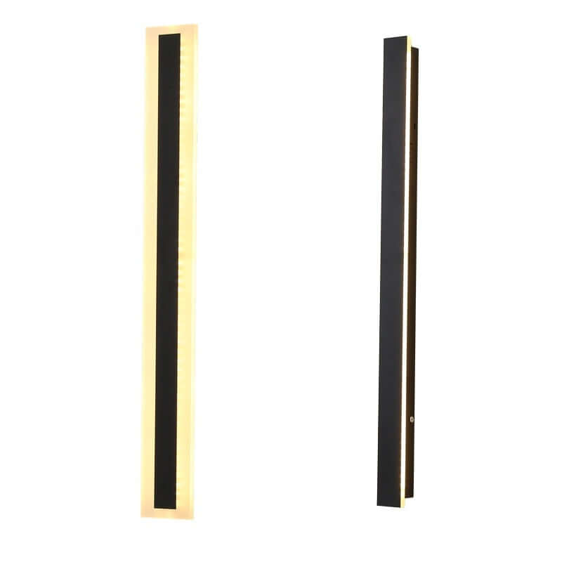 Minimalist Strip Outdoor Waterproof Decorative LED Wall Lamp