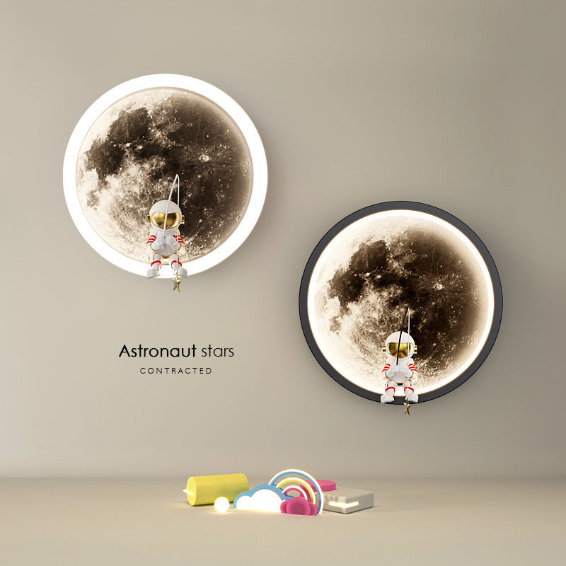 Internet Celebrity Moon Wall Lamp Modern Minimalist